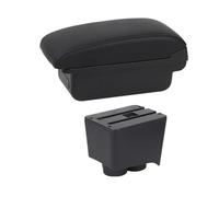 Repose-bras De Voiture Pour VW Pour Polo Pour MK4 2002-2010 Accoudoir Central De Voiture Avec Port USB(B1 Black Line)