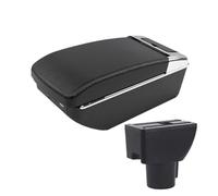 Repose-bras Pour Hyundai Pour Getz Accessoires De Modification Intérieure Console Centrale Accoudoir Multifonction Surélevé Boîte Rangement Voiture Accoudoirs(A Black line 7 USB)