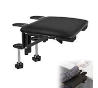 Repose-bras pour ordinateur - Extension de bureau ergonomique - Confortable - Pour la maison et le bureau - En cuir