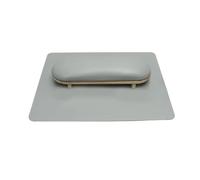 Repose-bras pour Prothésiste Ongulaire Ensemble de tapis coussin for Nail Art, support repose-bras for ongles, main for Salon manucure, utilisation fournitures à usage Commercial(Light Gray)