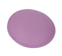 Repose Coude Nail Tech Ronde en Cuir PU avec Mousse M moire de Forme Coussin Confortable Imperm able et Facile Nettoyer Violet
