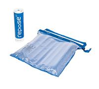 Repose - Coussin de siège avec Pompe Manuelle - Coussin de Pression Gonflable pour Chaise ou Fauteuil Roulant - Aide à la prévention des escarres et des escarres