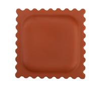 Repose Cuillère à Chaleur de Cuisine Porte Cuillère en Forme de Ravioli Repose CuillèRe Cuisine en Silicone Accessoires de Cuisine sympas et Mignons Pour La Cuisine La Maison La Salle à Manger Brun