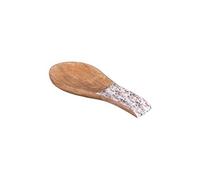 Repose cuillère Champêtre 25x10 cm - - Décoré - Bois