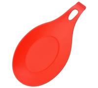 Repose-cuillère de cuisine en silicone, grand porte-cuillère, résistant à la chaleur, passe au lave-vaisselle, support de spatule de qualité alimentaire pour comptoir de cuisine, de cuisson