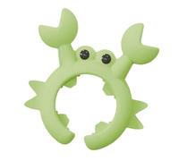 Repose-cuillère en silicone, repose-pieds, porte-cuillère de cuisine antidérapant pour crabe | Porte-louches de comptoir, porte-spatule anti-débordement pour plaque de cuisson, gadget de cuisine pour