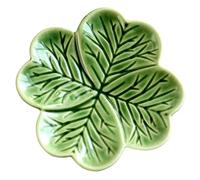 Repose-cuillère, repose-cuillère en céramique, support artisanal à quatre feuilles, support d'ustensiles résistant à la chaleur et lavable au lave-vaisselle pour la maison, porte-bonheur