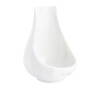 Repose-cuillère Support Simple en Céramique Blanc pour Soupe