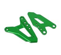 Repose de Pied Pédales Plaques de Garde à Talons pour 400 Z400 250 Z250 2018-2024 Compatible avec Les Ensembles arrière Pergs Protector Cover(Green)