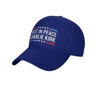 Repose en Paix Charlie Kirk Casquettes Sport Unisexe Casquettes Séchage Rapide Sunhat pour Homme Golf Extérieur