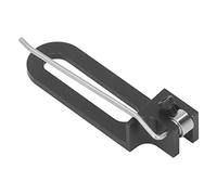 Repose-flèche Magnétique de Tir à l'arc, Vis de Repose-flèche Magnétique à Faible Bruit en Aluminium à Faible Vibration avec clé Hexagonale pour la Chasse (Le Noir)