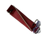 Repose-guitare portable pliable avec cadre en métal et design ergonomique pour un jeu confortable Triple ventouse