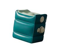 Repose-jambes permanent rempli d'air en PVC avec fonction de dégonflage rapide pour un rangement peu encombrant lors des excursions, tapis de soutien des jambes rempli d'air réutilisable