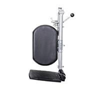 Repose-jambes Universel Réglable Pour Fauteuil Roulant - Longueur 43 Cm, Angle Réglable De 90 À 180° | Imperméable Et Antirouille, Compatible Avec La Plupart Des Fauteuils Roulants, Right