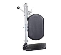 Repose-jambes Universel Réglable Pour Fauteuil Roulant - Longueur 43 Cm, Angle Réglable De 90 À 180° | Imperméable Et Antirouille, Compatible Avec La Plupart Des Fauteuils Roulants,Left