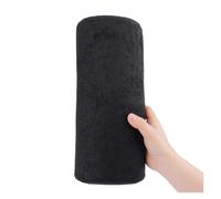 Repose-main doux for bras d'ongles, support d'oreiller, tapis de Table manucure, coussin paume, porte-éponge, outil professionnel bureau, 3 pièces Pour d'Ongle(Black)
