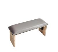 Repose-main en cuir PU à trois plis, support de coussin d'oreiller, d'art for Table manucure, outils Salon pour Soutien(Black)