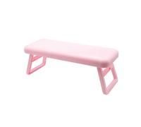 Repose-main pliable et surélevé for manucure, support d'oreiller, accoudoir de Table en plastique, repose-main spécial for ongles(Pink)
