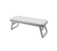 Repose-main pliable et surélevé for manucure, support d'oreiller, accoudoir de Table en plastique, repose-main spécial for ongles(Grey)