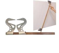 Repose-main pour artistes et dessinateurs - Pont de peinture de précision avec bâton en bois de 75 cm - Repose-main réglable pour travaux de détails, calligraphie et croquis - Ergonomique