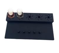 Repose-mains de pédicure, tapis de manucure en silicone, antidérapant, facile à nettoyer, 27,5 x 15,5 cm pour garantir une expérience lisse et sans stress à chaque fois que vous en avez besoin