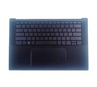 Repose-mains pour ordinateur portable Dell XPS 15 9520 Precision 5570 0FHK59 FHK59 FHK59 avec clavier américain rétroéclairé avec pavé tactile noir
