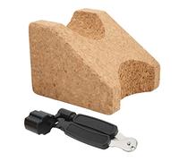 Repose-manche pour guitare, support d’instrument sans fil, support souple en liège pour manche de guitare, ukulélé, violon, alto et violoncelle, avec outil d’entretien ; accessoire