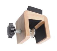 Repose-manche Réparations Réglage Entretien, et Guitare | Support de Manche pour Guitare, Changement de Cordes et Frettes, Bois ABS Fer, Marron