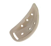 Repose-menton en Silicone pour Chapeau Dur - 12x3x6cm Coussin Souple, Sûr, , Protection, Réglable, Équipement de Sécurité, Accessoire de Casque | Anti-Shake Chin pour Travail, Patinage, Outdoor