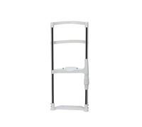 Repose Menton Support Frontal Appui-pour instrument optique, support de levage réglable, bouton de réglage de la hauteur, distance de levage de 0 à 95 mm, appui-tête ergonomique incurvé