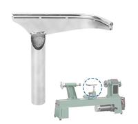 Repose-outil de tour, 0,98 pouces, repose-outil de tour incurvé en J, pièce de tournage en bois en acier trempé pour le tournage de bols, les projets de creusement profond et de