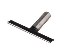 Repose-outil de tour à bois en acier inoxydable de 15,2 cm avec tige de 25,4 mm pour tours de tournage à bois - Robuste, antirouille, design concave pour tourner le bol stable