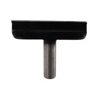 Repose-outil de tour de 15,2 cm pour tournage du bois et tours de travail du bois, compatible avec les machines à tige de 25,4 mm, design à barre ronde pour un fonctionnement stable