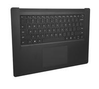 Repose-Paume de Remplacement pour Ordinateur Portable, Clavier Tactile Durable de Haute qualité pour Le Bureau et Une Utilisation Quotidienne 15 Pouces (Black)