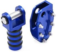 Repose-pédales pour Suzuki DRZ 400, DRZ400SM et DRZ400E 2000-2018 Repose-Pieds de Moto(Bleu)