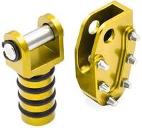 Repose-pédales pour Suzuki DRZ 400, DRZ400SM et DRZ400E 2000-2018 Repose-Pieds de Moto(Couleur Or)