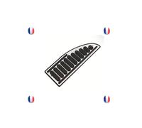 Repose pied Alu POUR DACIA Duster 2 FORD PEUGEOT RENAULT Citroënt compatible avec d'autres véhicules (Vérifiez la taille avant)