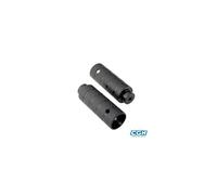 Repose pied BMX - ATOO - D40 - Acier - Noir - Compatible avec terrain asphalte