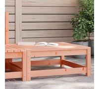 Repose-pied de jardin 70x70x30 cm en bois de douglas massif - Pouf d'extérieur modulaire multifonction pour terrasse, patio ou jardin Conception lattes résistante aux intempéries - Capacité 110 kg