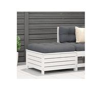 Repose-pied de Jardin avec Coussin, Table Basse, Tabouret de Bar, Meuble de Patio Terrasse Arrière-cour Extérieur, 844927