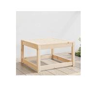 vidaXL Repose-pied de jardin 844679 – Pouf de palette, table basse modulaire en bois