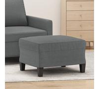 vidaXL Tabouret 349348 - 70x55x41 cm Tissu Gris foncé