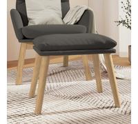 Repose-pied Jaune Moutarde 45x29,5x35 cm Velours Pouf Tabouret de Salon vidaXL