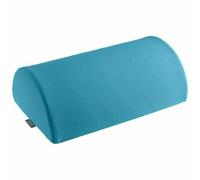 Leitz - Repose-Pieds Ergonomique pour Bureau, Ajustable, Soulage les Douleurs aux Dos et aux Épaules, Fabriqué en Mousse avec Housse en Tissu, Gamme Ergo Cosy, Bleu, 53710061