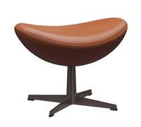 Repose-pied L'Oeuf/Egg™ cuir structure bronze brun frame powder coated aluminium