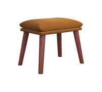 Repose-pied Marron 45x29,5x39 cm Velours