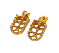 Repose Pied Moto pour SLR 650 1997 1998-2000 pour FX650 pour Vigor 1999 2000 2001 2002 2003 Accessoires De Moto Pédale De Repose-Pieds(Yellow)