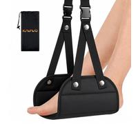 Repose-pied pour avion Meilleur repose-pieds de voyage, hamac pour pieds sans heurts et repose-jambes d'avion portable, offre une détente et un confort pour les longs vols