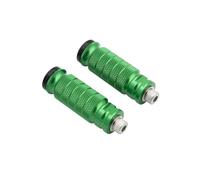 Repose Pied Pour Monster 1100 Pour EVO 2011 2012 2013 Repose-pieds De Moto Repose-pieds Repose-pieds Repose-pieds Universel 8 Mm Arrière Ensemble Repose-pieds(Green1)