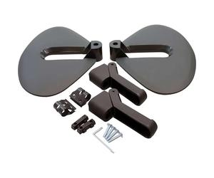 Repose-pied /protecteur pour porte-bébé Polisport Guppy Noir